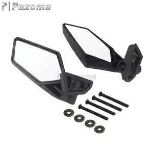 Can-am マーベリック X3 MAX ターボ R UTV リアビューレーシングサイドミラー 2017-2019 For Can-am Maverick X3 MAX Turbo R UTV Rear View Racing Side Mirrors 2017-2019 【並行輸入品】