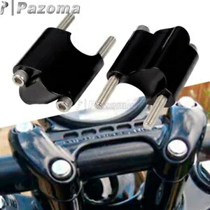 ハーレー スポーツスター XL1200X フォーティエイト 1インチ ハンドルバー ライザー 2インチ エクステンション 10-18用 For Harley Sportster XL1200X Forty-Eight 1\