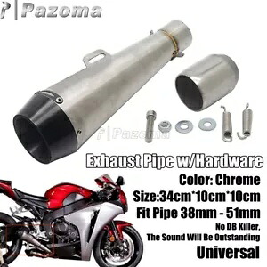 BMW C650GT ホンダ CB1000R ヤマハ YFM400F ユニバーサル排気マフラー 38 ミリメートル-51 ミリメートル For BMW C650GT Honda CB1000R Yamaha YFM400F Universal Exhaust Muffler 38mm-51mm 【並行輸入品】 43,560円