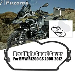 BMW R1200 GS ABS ヘッドライト透明カバーヘッドランププロテクターガード 05-12 For BMW R1200 GS ABS Headlight Transparent Cover Headlamp Protector Guard 05-12 【並行輸入品】