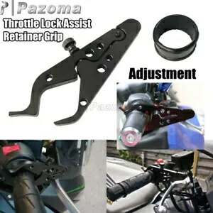 クルーズバイクコントロールスロットルロックアシストリテーナーグリップ手首のストレスを軽減 CruiseMotorcycle Control Throttle Lock Assist Retainer Grip Relieve Wrist Stress 【並行輸入品】