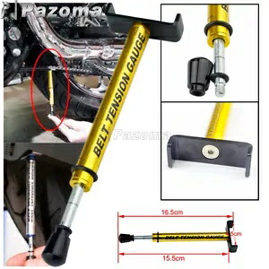 ハーレーダビッドソン用オートバイ調整ベルトテンションゲージツール 10ポンド。ベルト Motorcycle Adjusting Belt Tension Gauge Tool For Harley Davidson 10-lb. Belt 【並行輸入品】