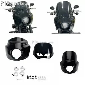 ハーレー ダイナ ワイド グライド EFI FXDWGI 用 12 インチ フロントガラス付きフェアリング Fairing w/ 12\