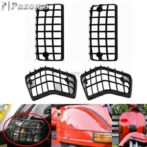 PX レンジ & LML スター用プラスチックターンシグナルライトインジケーターレンズグリル 4 個 4Pcs Plastic Turn Signal Light Indicators Lens Grills For PX Range & LML Star 【並行輸入品】