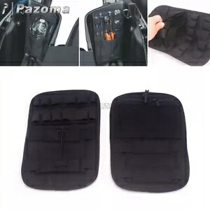 サドルバッグ収納内部オーガナイザーサイドライナーバッグブラックハーレーツーリング用 Saddle Bag Storage Internal Organizer Side Liner Bag Black For Harley Touring 【並行輸入品】