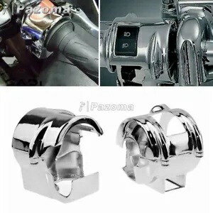 クロームオートバイハンドルバースイッチハウジングカバーホンダ VTX 1300 VT 750 600 Chrome Motorcycle Handlebar Switch Housing Cover For Honda VTX 1300 VT 750 600 【並行輸入品】