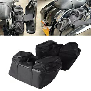 ハーレーツーリングエレクトラグライドロードキングサドルバッグサイドケースインナーバッグ93-23用 For Harley Touring Electra Glide Road King Saddlebag Side Case Inner Bags 93-23 【並行輸入品】