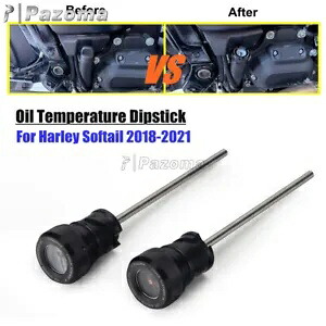 油温ディップスティックゲージ ハーレーソフテイル ストリートボブ FXBB ファットボーイ 18-21用 Oil Temperature Dip Stick Gauge For Harley Softail Street Bob FXBB Fat Boy 18-21 【並行輸入品】