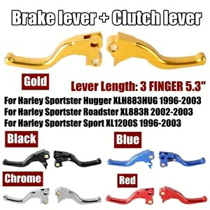3 フィンガークラッチレバーハーレースポーツスターハガー/ロードスター/スポーツ XL883R XL1200S 3 Finger Clutch Lever For Harley Sportster Hugger/Roadster/Sport XL883R XL1200S 【並行輸入品】