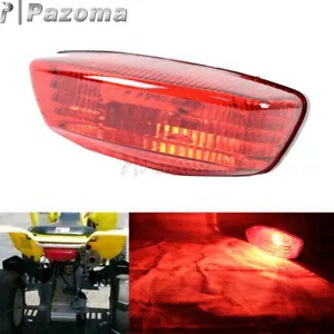 ATV テールランプアセンブリスズキ LT-Z250 LTZ 400 オザーク 250 2004-2014 KFX400 KSF ATV Tail Lamp Assembly For Suzuki LT-Z250 LTZ 400 Ozark 250 2004-2014 KFX400 KSF 【並行輸入品】