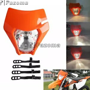 ユニバーサルヘッドライト/フェアリングヘッドランプ付き EXC SX F XC XCF XCW 350 450 500 530 Universal Headlight w/ Fairing Headlamp For EXC SX F XC XCF XCW 350 450 500 530 【並行輸入品】