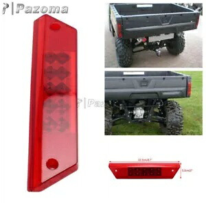 ポラリスレンジャー 900 4x4 ディーゼル/クルーレッド LED リアブレーキテールライト 2010-2014 For Polaris Ranger 900 4x4 Diesel/Crew Red LED Rear Brake Tail Light 2010-2014 【並行輸入品】