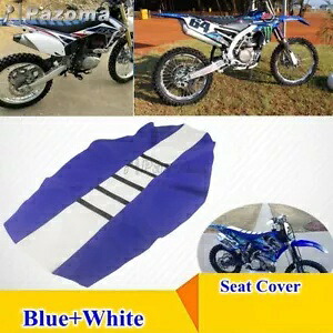 MX トラクションリブソフトシートカバーヤマハ TTR110 YZ250F WR XT ブルー & ホワイト MX Traction Ribbed Soft Seat Cover For Yamaha TTR110 YZ250F WR XT Blue & White 【並行輸入品】 35,035円