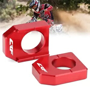 後輪アクスルスピンドルチェーンアジャスターホンダ CRF 250R/X/RX CRF450L/R/RL/X/RX Rear Wheel Axle Spindle Chain Adjuster For HONDA CRF 250R/X/RX CRF450L/R/RL/X/RX 【並行輸入品】