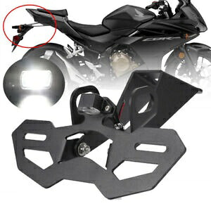 リアテール Tidy ブラケット フェンダーエリミネーター LED ライト付き ホンダ CBR 500 R CB 500F用 Rear Tail Tidy Bracket Fender Eliminator w/LED Light For HONDA CBR 500 R CB 500F 【並行輸入品】