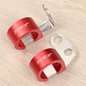 フロントブレーキラインホースガイドブレーキケーブルホルダークランプホンダ XR 125L 150L 190L Front Brake Line Hose Guide Brake Cable Holder Clamp For HONDA XR 125L 150L 190L 【並行輸入品】