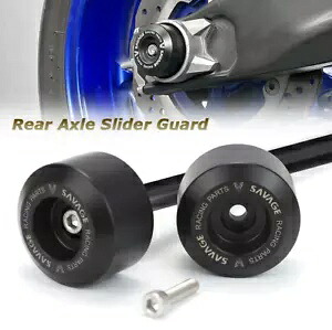 後輪車軸スピンドルスライダースイングアームクラッシュガードヤマハ MT-07 FZ07 XSR700 Rear Wheel Axle Spindle Slider Swingarm Crash Guard For YAMAHA MT-07 FZ07 XSR700 【並行輸入品】