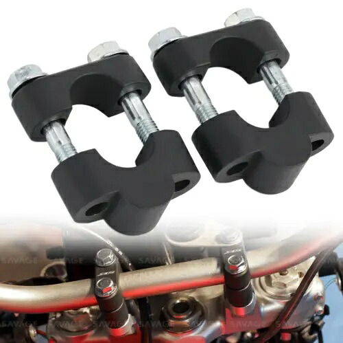 ハンドルバーマウントクランプライザーアダプターホンダ XR 200R 250R 400R 600R 650R 230 Handlebar Mount Clamps Riser Adapter For HONDA XR 200R 250R 400R 600R 650R 230 【並行輸入品】