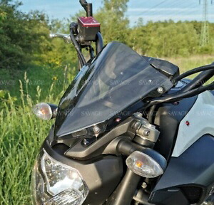 ヤマハ MT-07 FZ07 2014-2017 オートバイフロントガラスフロントガラスパレブリーズ For YAMAHA MT-07 FZ07 2014-2017 Motorcycle Windshield Windscreen Pare-brise 【並行輸入品】