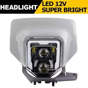 LED ヘッドライトアセンブリ (フェアリング付き) ハスクバーナ FE 250 350 350S 450 501 501S 用 LED Headlight Assembly W/Fairing For HUSQVARNA FE 250 350 350S 450 501 501S 【並行輸入品】