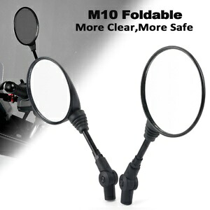 折りたたみ式 M10 サイドリアビューミラーホンダ NC 750S 750X 700X 700S /DCT Foldable M10 Side Rear View Mirrors For HONDA NC 750S 750X 700X 700S /DCT 【並行輸入品】