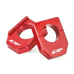 ロゴリアチェーンアジャスターアクスルブロックホンダ CRF250R/X/RX CRF450R/X/RX CRF450L LOGO Rear Chain Adjuster Axle Block For HONDA CRF250R/X/RX CRF450R/X/RX CRF450L 【並行輸入品】
