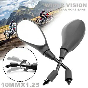 ホンダ NC700S/X NC750S/X NC700D インテグラ用調整可能なリアビューサイドミラー Adjustable Rear View Side Mirrors For HONDA NC700S/X NC750S/X NC700D Integra 【並行輸入品】