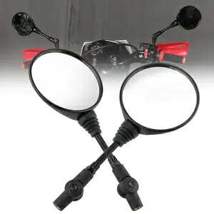 折りたたみ式 M8 M10 バックミラースズキ DR-Z 250 400 400E 400S 400SM RMX250 Foldable M8 M10 Rearview Mirrors For SUZUKI DR-Z 250 400 400E 400S 400SM RMX250 【並行輸入品】