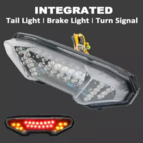 統合 LED クリアテールブレーキライトターンシグナルヤマハ MT-09/トレーサー MT-10 Integrated LED Clear Tail Brake Light Turn Signal For YAMAHA MT-09/Tracer MT-10 【並行輸入品】