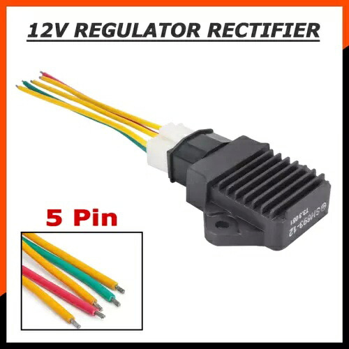 12V 電圧レギュレータ整流器 5 ピンプラグホンダファイアストーム VTR1000 SP-2 12V Voltage Regulator Rectifier 5 Pin Plug For HONDA Fire Storm VTR1000 SP-2 【並行輸入品】