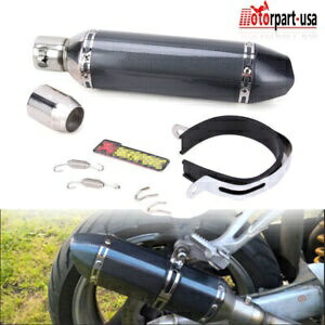 38-51 ミリメートルオートバイスリップオン排気マフラーパイプ DB キラーユニバーサルストリートバイク 38-51mm Motorcycle Slip-on Exhaust Muffler Pipe DB Killer Universal Street Bike 【並行輸入品】