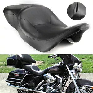 97-07 ハーレー エレクトラグライド スタンダード クラシック シート ライダー ドライバー パッセンジャー 2 アップ用 For 97-07 Harley Electra Glide Standard Classic Seat Rider Driver Passenger 2 Up 【並行輸入品】