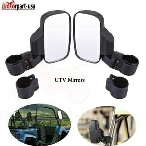 1.75 ''2'' ロールバーリアビューサイドミラーヤマハ Rhinos 450 660 700 UTV 1.75'' 2'' Roll Bars Rear View Side Mirrors For Yamaha Rhinos 450 660 700 UTV 【並行輸入品】