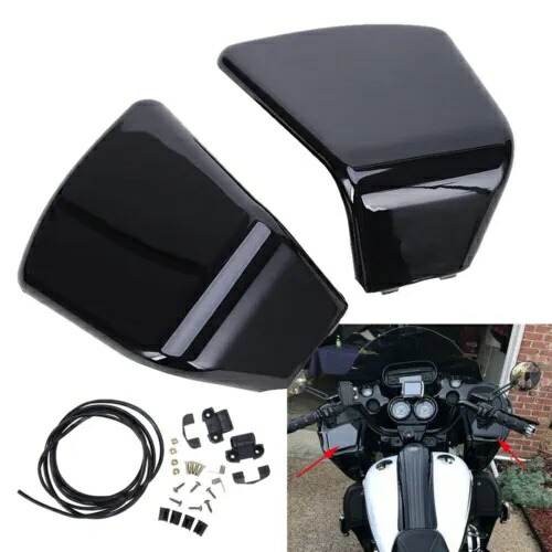 インナーフェアリンググローブドアボックスキット付きハーレーロードグライド 1998-2013 2010 Inner Fairing Glove Door Box With Kit Fit For Harley Road Glide 1998-2013 2010 【並行輸入品】