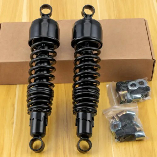 ブラック 調整可能な 13 インチ リアショック 1991-2017 ハーレー ダイナ FXDB FXDWG FXDL FXDB 用 Black Adjustable 13\