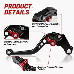 クラッチレバー CNC ギア調節可能なハンドルホンダ MSX125 MSX125SF ブレーキショート Clutch Levers CNC Gear Adjustable Handle For Honda MSX125 MSX125SF Brake Short 【並行輸入品】