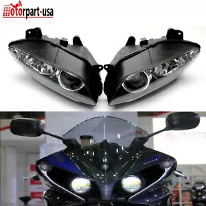 フロントヘッドライトヘッドランプアセンブリハウジングヤマハ YZF-R1 YZF R1 2004 05 06 Front Headlight Head Lamp Assembly Housing For Yamaha YZF-R1 YZF R1 2004 05 06 【並行輸入品】