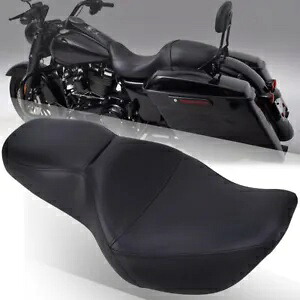Rider 乗客 LowPro ツーアップシート ハーレー 97-07 ロードキング 06-07 ストリートグライド用 Rider Passenger LowPro Two-Up Seat For Harley 97-07 Road King 06-07 Street Glide 【並行輸入品】