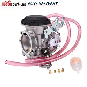 CV40mm キャブレター 炭水化物 ハーレーツーリング CV40 ロードキング スーパー グライド スポーツスター用 CV40mm Carburetor Carb For Harley Touring CV40 Road King Super Glide Sportster 【並行輸入品】