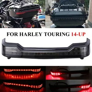 LED ツアーパック トランク テール ライト ブレーキ ターン ランプ ハーレー エレクトラグライド 2014-23用 LED Tour Pack Trunk Tail Light Brake Turn Lamp for Harley Electra Glide 2014-23 【並行輸入品】