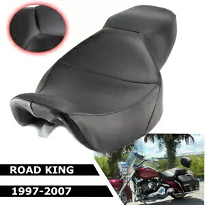 ハーレー 1997-2007 ロードキング FLHR 助手席 2006-2007 ストリートグライド FLHX For Harley 1997-2007 Road King FLHR Passenger Seat 2006-2007 Street Glide FLHX 【並行輸入品】