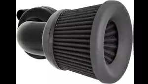 Arlen Ness Velocity 90° エア クリーナー フィルター キット ブラック ハーレー ツイン カム ダイナ 99-17 Arlen Ness Velocity 90° Air Cleaner Filter Kit Black Harley Twin Cam Dyna 99-17 【並行輸入品】