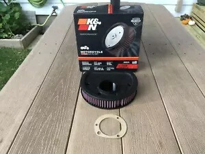 K&N 交換用ハイフロー エアフィルター クリーナー 99-15 ハーレー ツーリング ダイナ ソフテイル K&N Replacement High Flow Air Filter Cleaner 99-15 Harley Touring Dyna Softail 【並行輸入品】