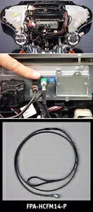 J&M FLEXPOWER AM FM WB インフェアリングアンテナ 14-2020 ハーレー ウルトラ ツーリング FLHX FLTR J&M FLEXPOWER AM FM WB In-Fairing Antenna 14-2020 Harley Ultra Touring FLHX FLTR 【並行輸入品】