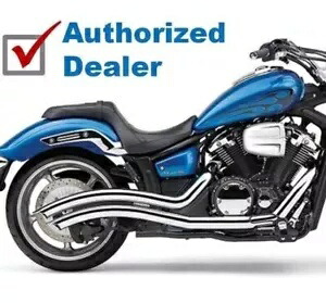 コブラ クローム スピードスター スイープ エキゾースト パイプ 2011-2016 ヤマハ XVS1300C ストライカー Cobra Chrome Speedster Swept Exhaust Pipes 2011-2016 Yamaha XVS1300C Stryker 【並行輸入品】 123,200円