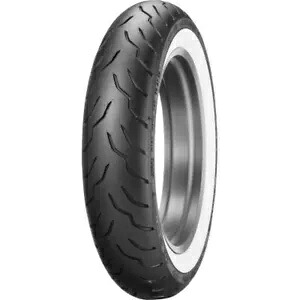 ダンロップ アメリカンエリート 130/90-16 67H ホワイトウォール フロント タイヤ ハーレー ツーリング Dunlop American Elite 130/90-16 67H Whitewall Front Tire Harley Touring 【並行輸入品】