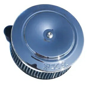HD FXR SuperGlide クローム ビレットサッカー エアクリーナー インテーク フィルター カバー ハーレー HD FXR SuperGlide Chrome Billet Sucker Air Cleaner Intake Filter Cover Harley 【並行輸入品】