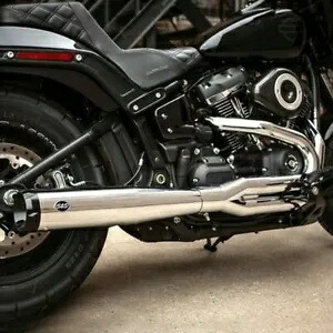 S&S クローム スーパーストリート 2-1 排気システム ヘッダー パイプ ハーレー ソフテイル 2018+ S&S Chrome SuperStreet 2-1 Exhaust System Header Pipes Harley Softail 2018+ 【並行輸入品】