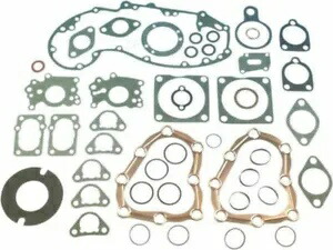James コンプリート 45 インチ エンジン銅ヘッドガスケットキット 1940-1973 ハーレー フラットヘッド WL James Complete 45\