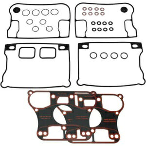 ジェームスロッカーボックスカバーガスケットメタルベースキットハーレー92-99エボエボリューションビッグツイン James Rocker Box Cover Gasket Metal Base Kit Harley 92-99 Evo Evolution Big Twin 【並行輸入品】